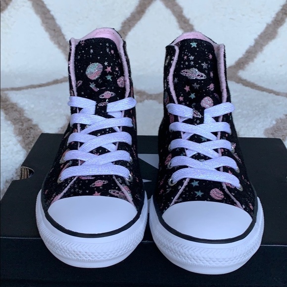 CONVERSE CTAS HI black/white/pure silver WMNS - Picture 11 of 16